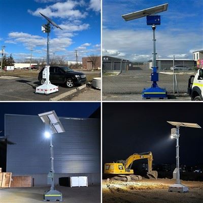 Economic CCTV Tower Off-Grid Economic CCTV Tower Off-Grid