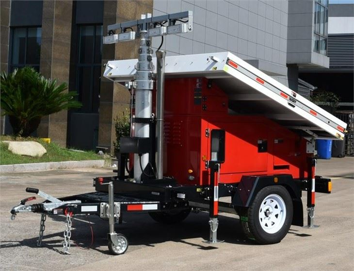 AL-KO Axle Light Tower Trailer