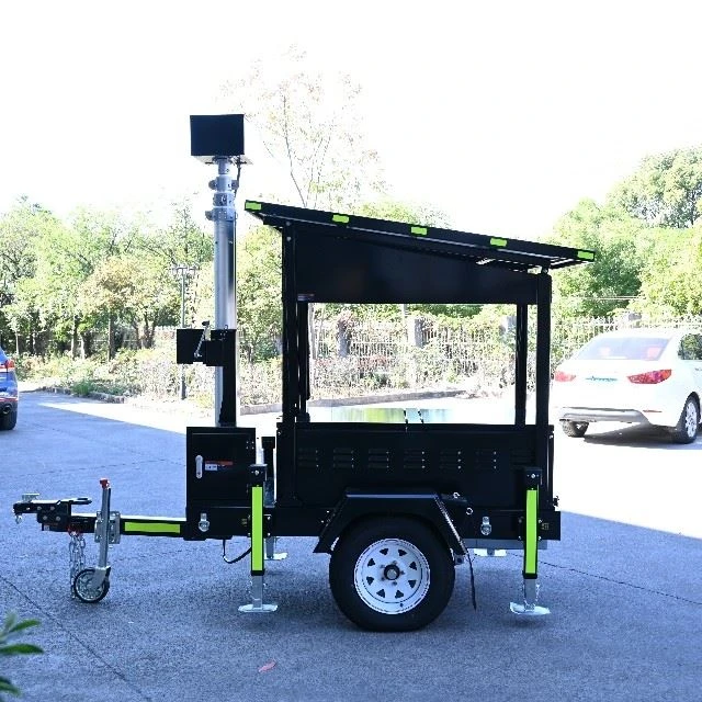 1 PANEL Solar Surveillance Trailer Powerful And User-friendly